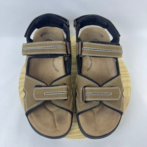 Dockers Men\'s Fisherman Sandal Hook And Loop Beige - Size 11 Men’s main image 6